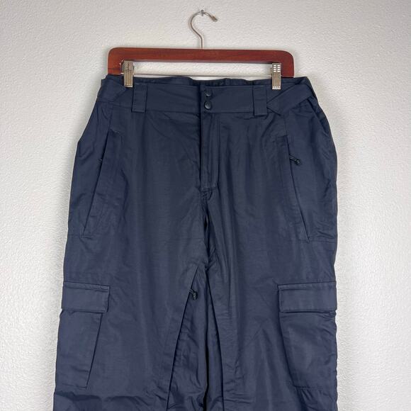 Columbia Omni-Tech Omni-Heat Snow Pants Black Waterproof Insulated SM8386 - Picture 3 of 11